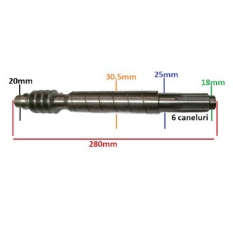 Ax melcat motosapa RURIS SRINT 650L, SPRINT 650B